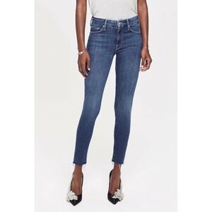 $258 Mother Denim The Looker Ankle Fray In Girl Crush Size 28
